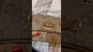 Guess bag from nykaa fashion review😍 #trending #handbags #brandedbags