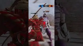 БЕЗУМНЫЙ ПРОРЫВ ЗАЩИТЫ... (не обращайте внимания) #forhonor #gaming #forhonorclips #forhonorgameplay