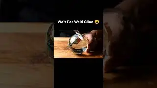 Slicing the world... oddly satisfying 🌍🔪#asmr #GlobeCutting #Satisfying  #ASMRSlice  #ViralOddly