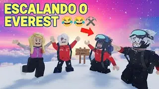 Entramos numa fria! 🥶 Escalando o EVEREST com a tropa 🚩