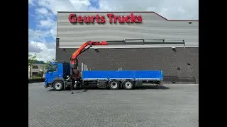 SPECIAL VOLVO FMX 420 6X2 MET PALFINGER PK 23002-SH C POWER LINK PLUS KRAAN