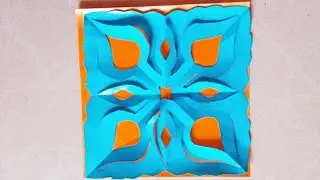 very easy & beautiful paper design. #paperideas