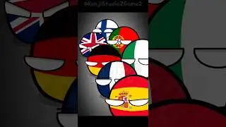 Eternal Enemies || Spain Vs Morocco || [ CountryBalls ] || #countryballs #shorts