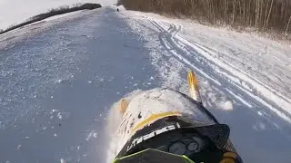 Saskatchewan ditch banging - 2002 ski doo mxz 500