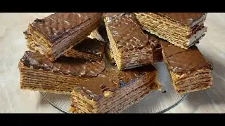 Töltött ostyalap, egy régi kedvencünk.