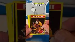 Ripping a Vintage 1979 Rocky II Movie Wax Pack #boxing #packripping #rippingwax #nonsportcards
