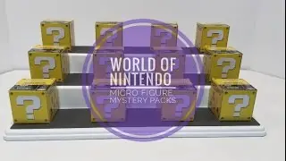 World of Nintendo Super Mario Micro Figure Mystery Packs