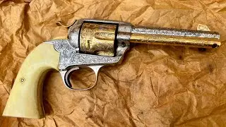 Colt Bisley Model Hand Engraved &ldquo;The Crusader&rdquo;