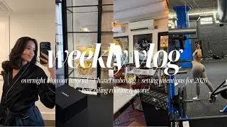 WEEKLY VLOG: SETTING INTENTIONS FOR 2026, OVERNIGHT BLOWOUT TUTORIAL, CHANEL UNBOXING & MORE!