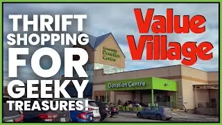 THRIFT SHOPPING at my local VALUE VILLAGE! #thrifting #shopping #valuevillage #nerd #shoppingvlog
