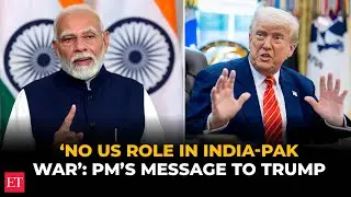 &lsquo;Ceasefire talks were direct&rsquo;: PM Modi rejects US mediation in 35-min call with Trump on Op Sindoor