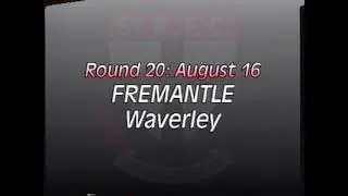 Round 20 Fremantle Dockers VS St Kilda 1997 Nathan Burke Matthew Lappin