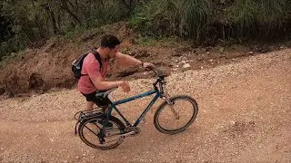 ACHOU QUE SERIA FACINHO 😂😂😂 RODRIGO DESAFIA O MORRO DA CRUZ 🚴‍♂️⛰️ COLOMBO PR