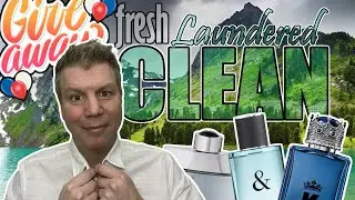 5 Laundry Fresh, Clean & Affordable Fragrances For Men! | GIVEAWAY WINNER ANNOUNCED | Fragrance List