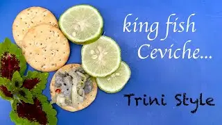 How to make Delicious Trini Ceviche || Local Dish || Trinidad & Tobago Food || Seafood recipe !