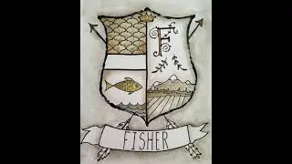 Hand Painted Custom Personalized Family Crests! Modern Designs capture your loved ones vibe!