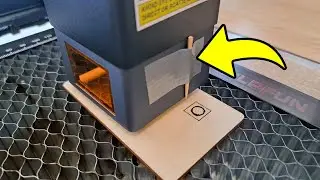 The toothpick positioning method (Laser engraving with LightBurn and LaserGRBL)