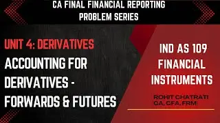 L1 - Introduction to Derivative Accounting - Ind AS 109 (Unit 4) - CA Final Financial Reporting