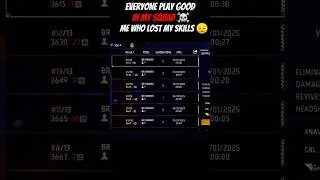 LOST SKILLS😔☠️#freefire #foryou #foryoubage #shortsfeed #shorts