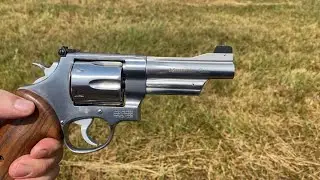 Shooting a Smith and Wesson Model 629 Mountain Gun in 44 Mag