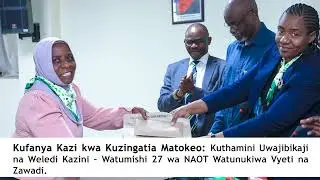 Matukio Katika Picha: Mafanikio na Utendaji wa NAOT kwa Mwaka 2025.