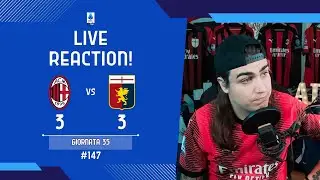 I M0RTI DIFENDONO MEGLIO... - MILAN-GENOA 3-3 - #LIVEREACTION #147