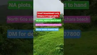 North Goa Sindhudurg: The Best Real Estate Investment Opportunity of 2025#tredingshorts #subscribe