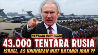 RUSIA BANTU IRAN‼️43.000 TENTARA RUSIA DI TERJUNKAN AMANKAN DAERAH IRAN‼️