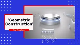 Geometric Construction Animation Template Created On Viddyoze | Create Marketing Videos