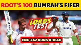 Joe Root Staggering Record in Test | Bumrah First 5 Wicket Haul at Lords | Gill broken Kohli Record