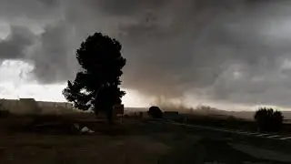 4&deg;Parte: Brutal tormenta severa, L&iacute;nea de Turbonada (18-10-2017 Almer&iacute;a, Espa&ntilde;a)