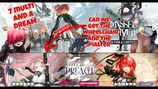 [ARKNIGHTS] Exusiai and Lemuen Pulls / The Masses's Travels Event! Stagging Apple Pie and Wheelchair