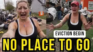 Section 8 Families Getting KICKED Out LIVE And America Is Staying Silent!