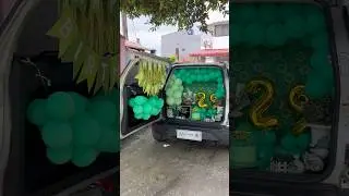 29th birthday 🚗 surprise #sorpresabybabeksteraza #babeksteraza #cartrunksurprisedelivery