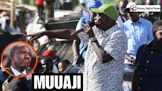 'ALIUA WATOTO!' Gachagua continues destroying President Ruto as he addresses Embu residents