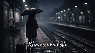 KHAMOSI KA BOJH | Slowed +Reverb | Lofi Song #lofi #trending #music