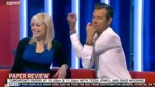 7.40am Vicky Beeching & Pat Sharp review the papers on Sky News, Aug 31st 2014