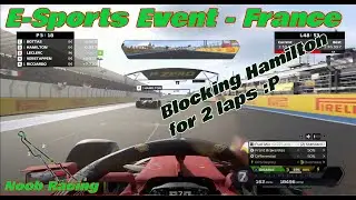 F1 2020 | E-Sports Event | France | Blocking Hamilton | Hindi