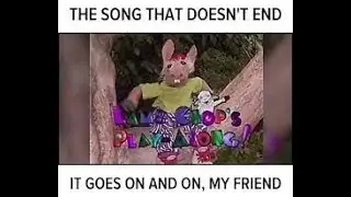Shari Lewis & Lamb Chop Cast - The Song That Doesn't End (12'' DJ Mike G. Extended Doesn't End MIX)