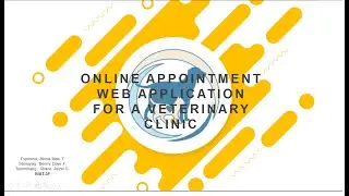 Online Appointment Web Application For a Veterinary Clinic