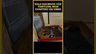 I Sold my MacBook for Fartcoin&hellip;😂 #shorts