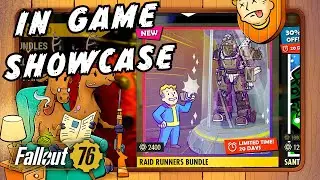 Fallout 76: Atomic Shop New Resource Item (In Game Showcase: Raid Runners Bundle) 10 December 2024