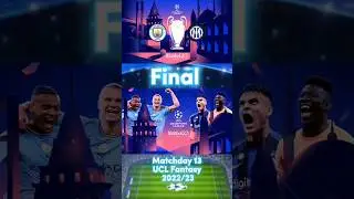 Preview UEFA Champions League Fantasy 2022/23 Final.  #manchestercity  vs #intermilan