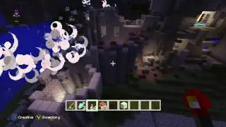Xbox One Blowing up the Over World in Minecraft