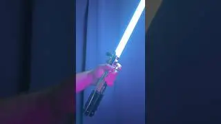 #lightsaber #spintest 😎 #starwars #obiani удобно ли крутить #graflex ?🤔 #звездныевойны #световоймеч