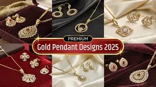 Gold Pendant Set Designs 2025 | Stylish & Lightweight Pendant Collection | 2AM Jewellery