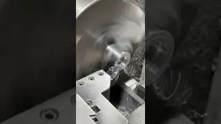 Defacing some bushing housings #manufacturing #manufacturingprocess #metalshop