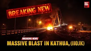 Massive Blast at Sahar Bridge in Kathua, IOJK | Indian Military Route Damaged 🔥