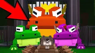 Я ПРИРУЧИЛ КОРОЛЯ-ЛЯГУШКУ в 99 НОЧЕЙ В ЛЕСУ ROBLOX