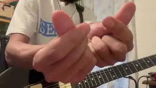 SEAPOOL「Low pop Baby」ギター弾いてみた
